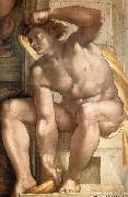 Michelangelo Buonarroti Ignudo china oil painting reproduction